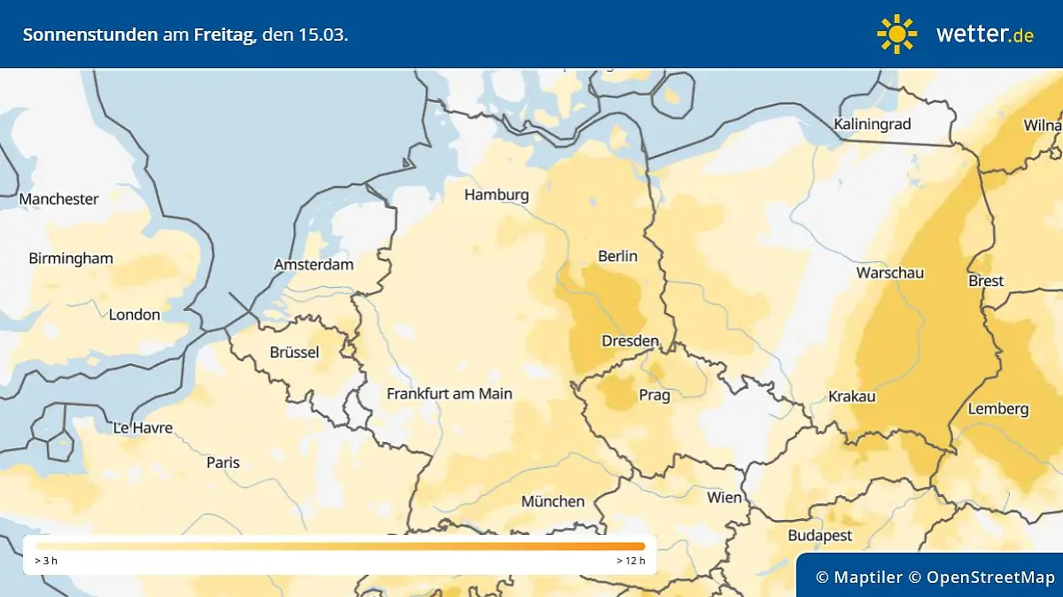 sunDuration sonne Freitag