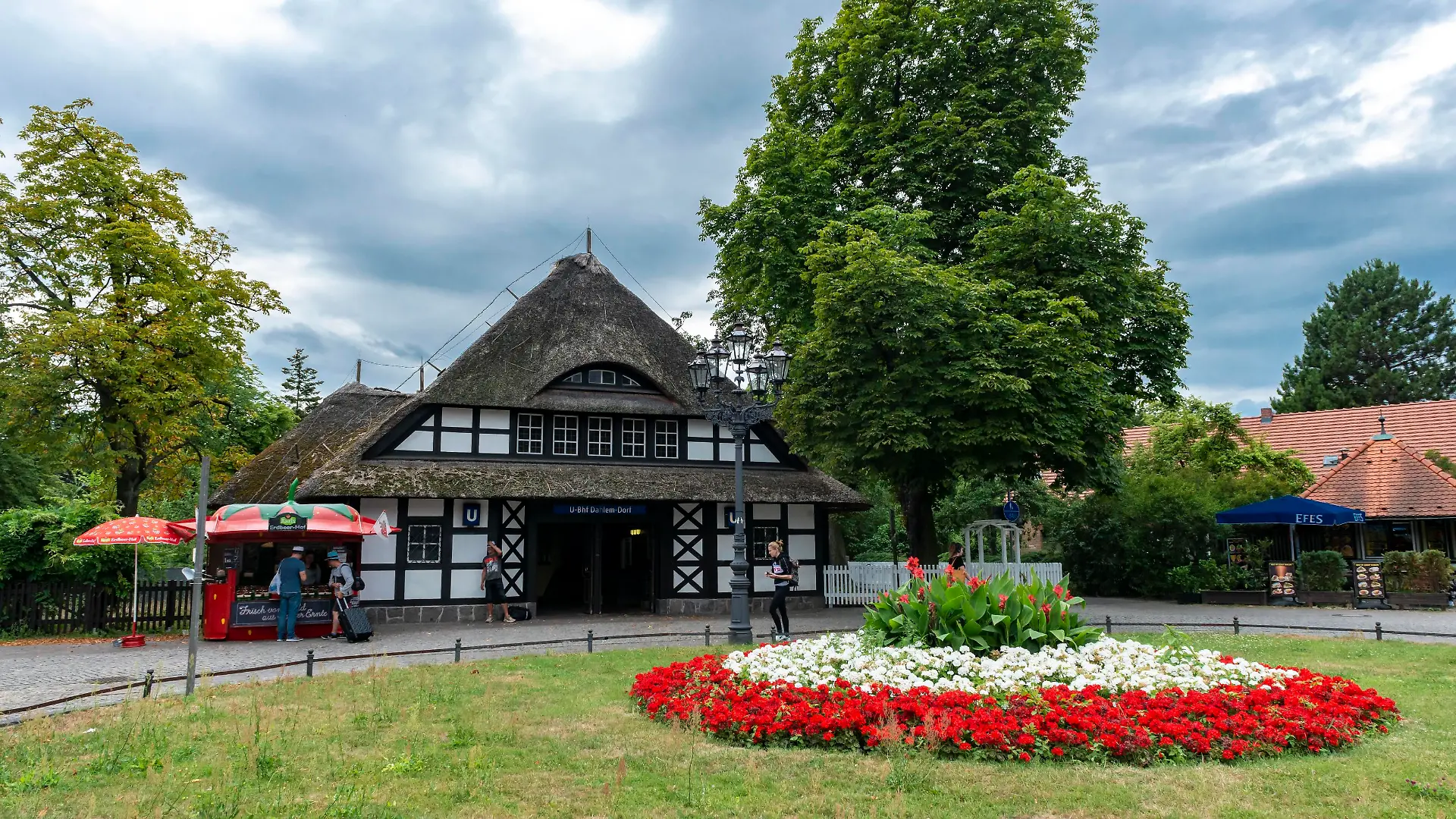 Dahlem-Dorf, U-Bahn Station, U3, Dahlem, Berlin, Deutschland, Europa