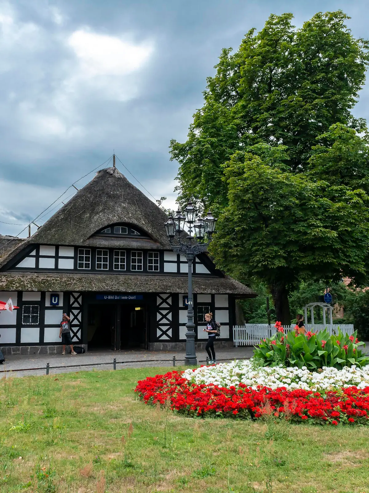 Dahlem-Dorf, U-Bahn Station, U3, Dahlem, Berlin, Deutschland, Europa