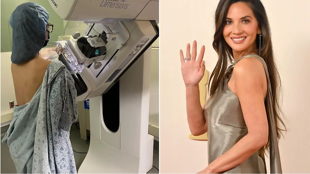 Olivia Munn postet sich aus dem Krankenhausbett und steht auf dem Teppich der Oscars 2024