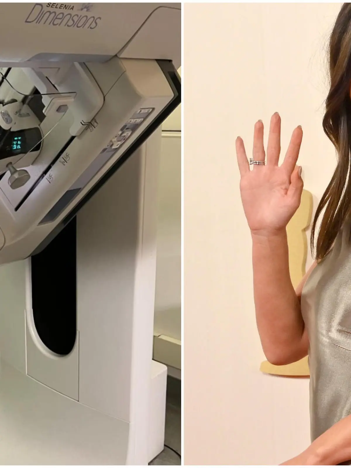 Olivia Munn postet sich aus dem Krankenhausbett und steht auf dem Teppich der Oscars 2024