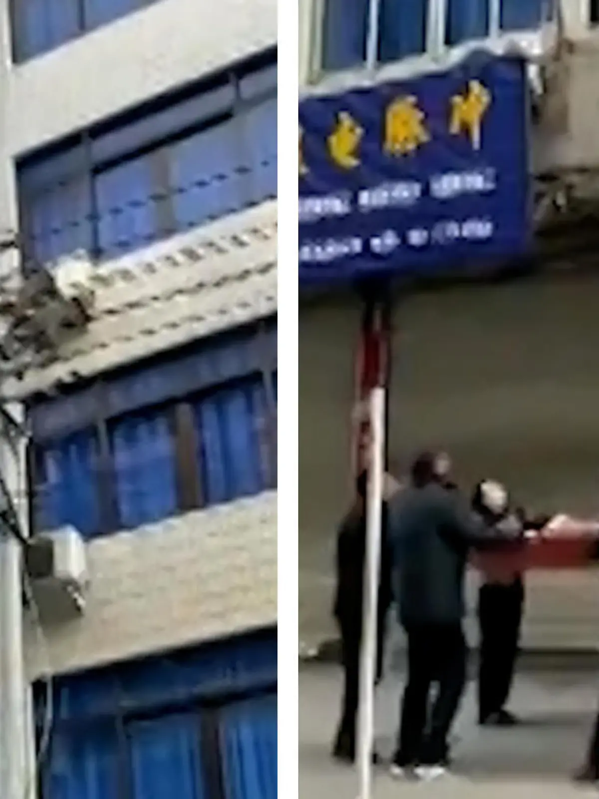 In China sind eine Frau und ihr Kind in einem brennenden Haus gefangen. Nachbarn versammeln sich vor dem Fenster und spannen notdürftig ein Tuch – damit wollen sie das Baby auffangen. Um es vor den Flammen zu retten, vertraut die Frau den Helfern und wirft ihr Baby aus dem dritten Stock in die Tiefe. Die dramatischen Szenen seht ihr im Video.