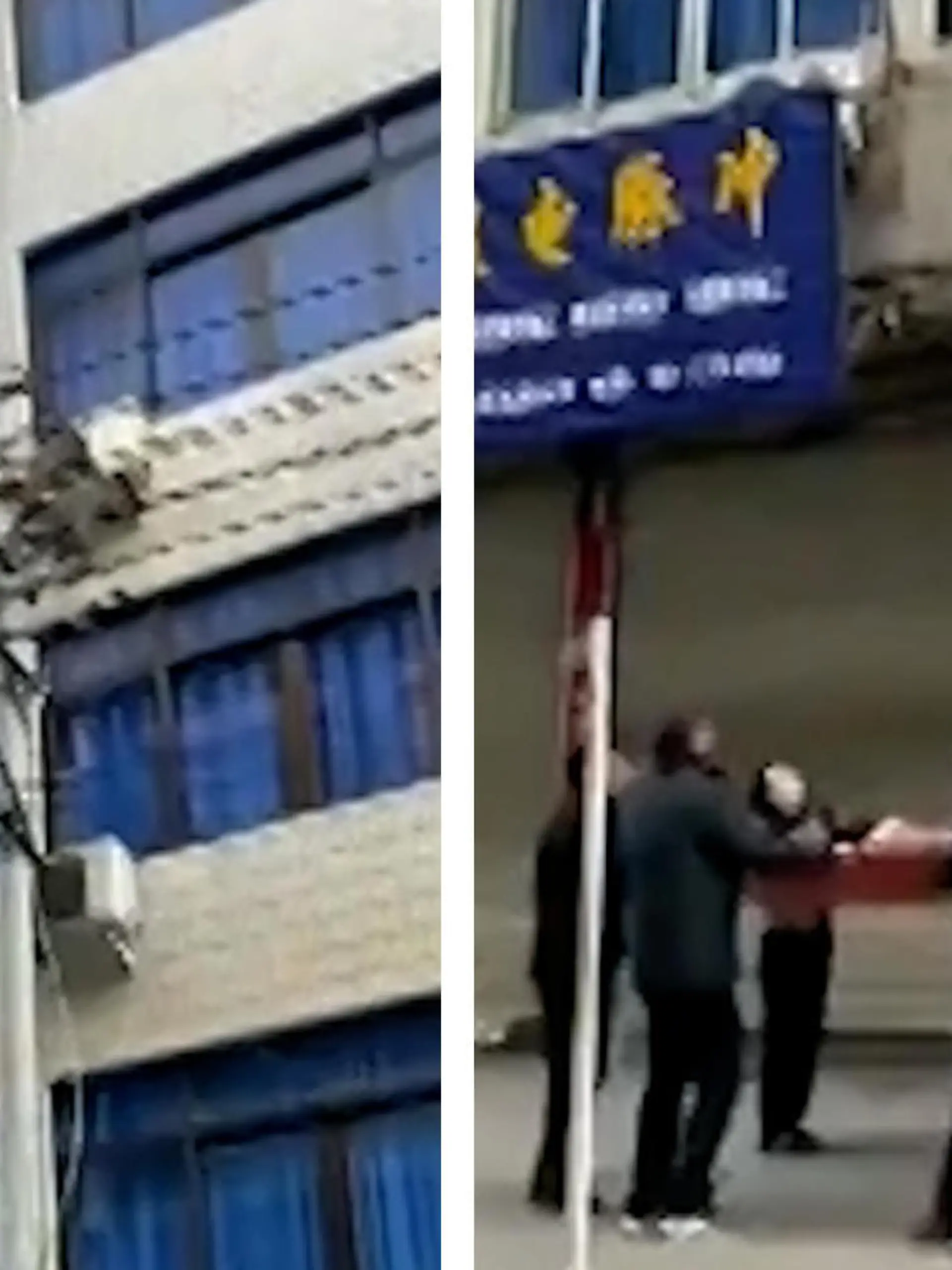 In China sind eine Frau und ihr Kind in einem brennenden Haus gefangen. Nachbarn versammeln sich vor dem Fenster und spannen notdürftig ein Tuch – damit wollen sie das Baby auffangen. Um es vor den Flammen zu retten, vertraut die Frau den Helfern und wirft ihr Baby aus dem dritten Stock in die Tiefe. Die dramatischen Szenen seht ihr im Video.