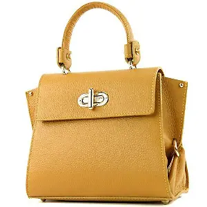 modamoda Schultertasche in Senfgelb