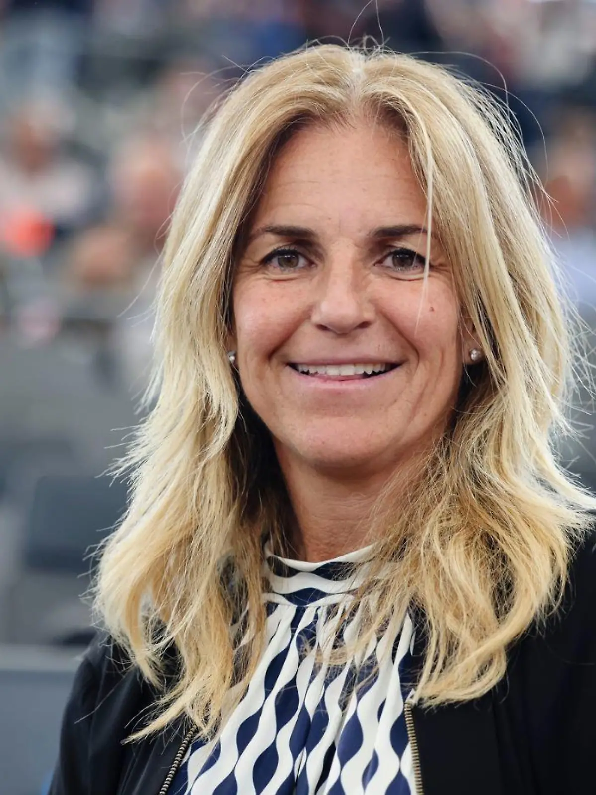 Die dreimalige Turniersiegerin Arantxa Sánchez Vicario ist Ehrengast beim Hamburger Tennis-Turnier.