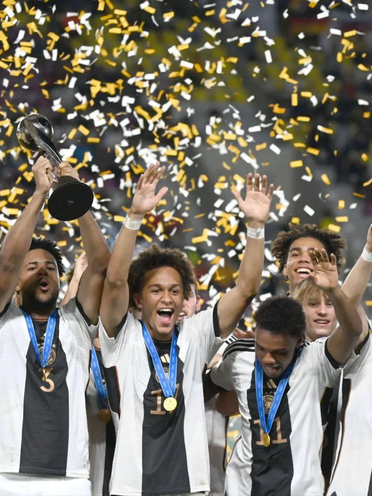 Deutschland feierte im Dezember 2023 den WM-Titel der U17 in Indonesien.