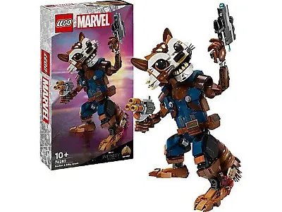 Super Heroes 76282 Rocket & Baby Groot