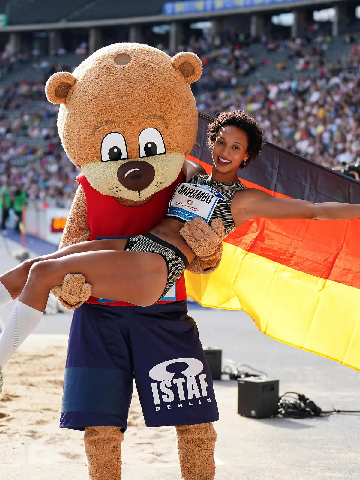  Leichtathletik, Track & Field, Athletics, world athletics Meeting, ISTAF Berlin 2022, 04.09.2022, Olympiastadion Berlin, Weitsprung Frauen Malaika Mihambo, *** Athletics, Track Field, Athletics, world athletics meeting, ISTAF Berlin 2022, 04 09 2022, Olympiastadion Berlin, long jump women Malaika Mihambo,