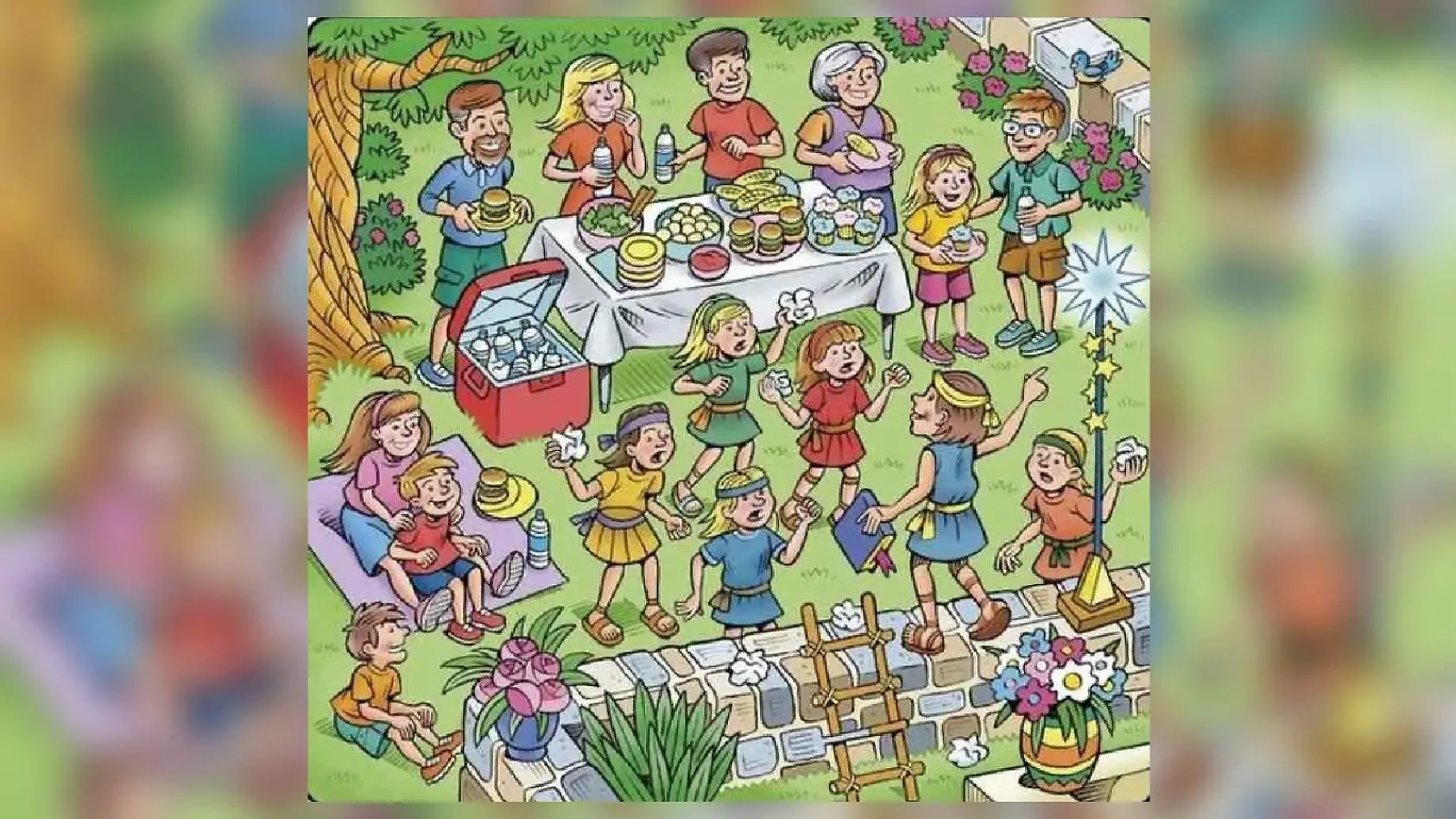 Wer findet alle Gegenstände?