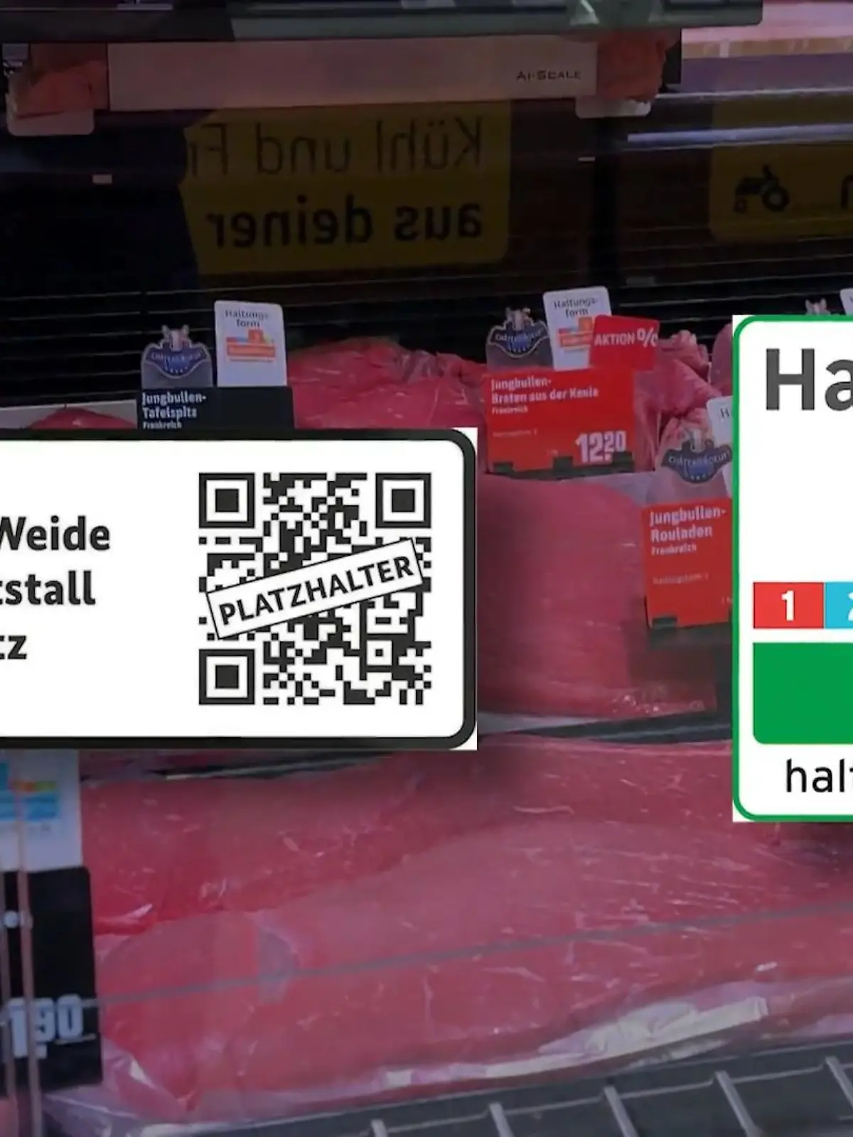 Wie und wo werden die Tiere gehalten, dessen Fleisch wir kaufen? Um das herauszufinden, gibt es verschiedene Haltungsform-Siegel. Eins ist jetzt neu: Ab dem Sommer wird es eine fünfte Stufe geben, statt der bisherigen vier. Was sagt diese Kennzeichnung aus? RTL-Reporter Martin Drohsel hat sich das neue und andere Haltungssiegel genauer angeschaut – und zeigt, welche Fallen für Kundinnen und Kunden lauern könnten.
