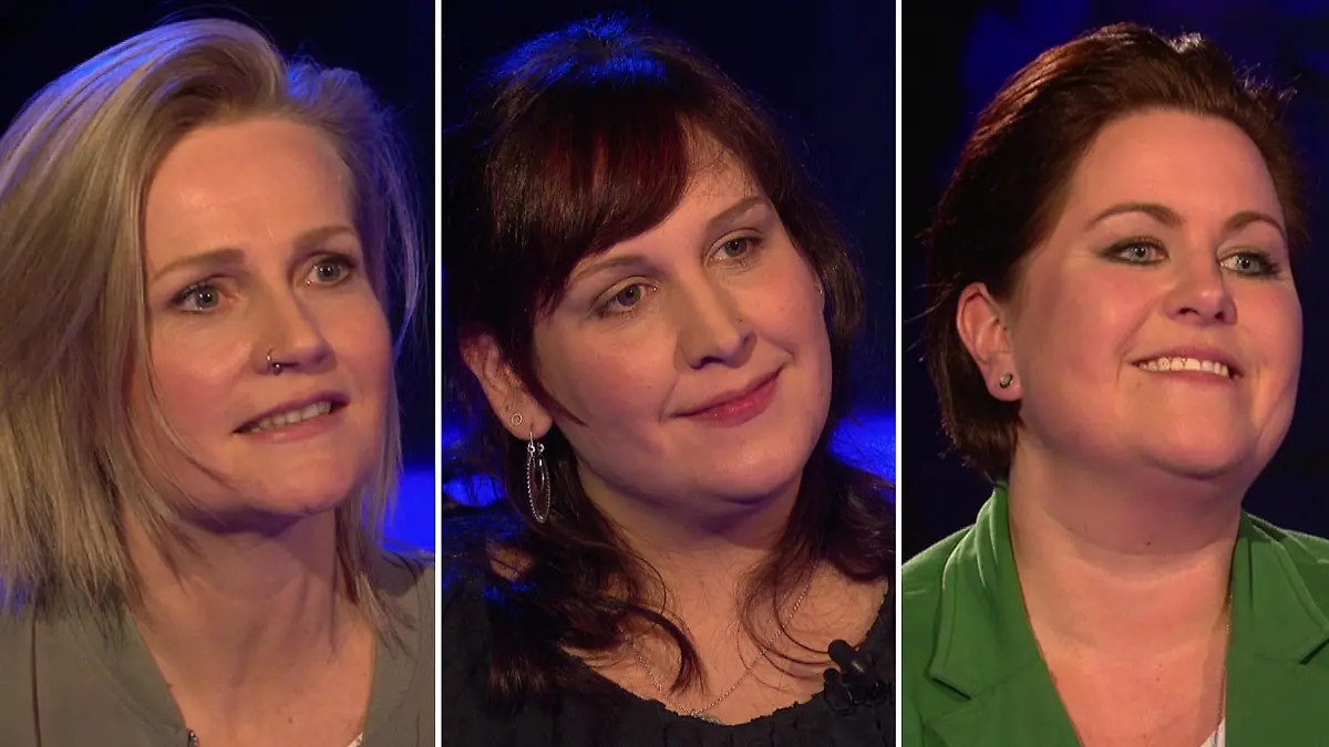 Frederike Bornhöft, Anja Elzermann und Inga Langer räumen bei „Wer wird Millionär?“ ordentlich ab.