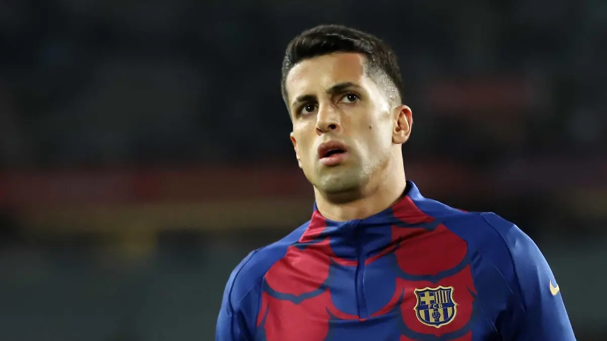 March 8, 2024, Sabadell, Barcelona, Spain: Barcelona Spain 08.03.2024 Joao Cancelo (FC Barcelona) looks during the La Liga EA Sports between FC Barcelona and RCD Mallorca at Estadi Olimpic Lluis Companys on 08 March 2024 in Barcelona. (Credit Image: © Xavi Urgeles/ZUMA Press Wire) / action press