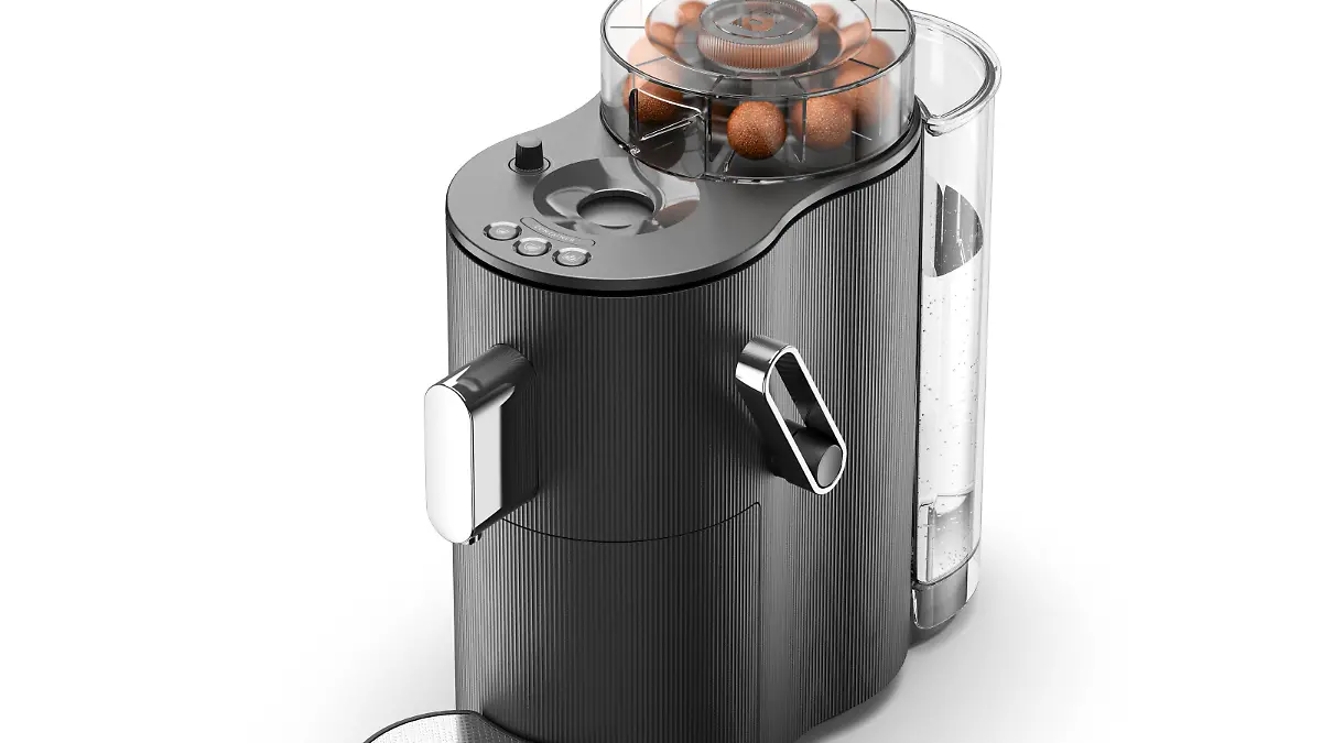 Die Maschine soll größtenteils aus recyclebarem Material bestehen.
