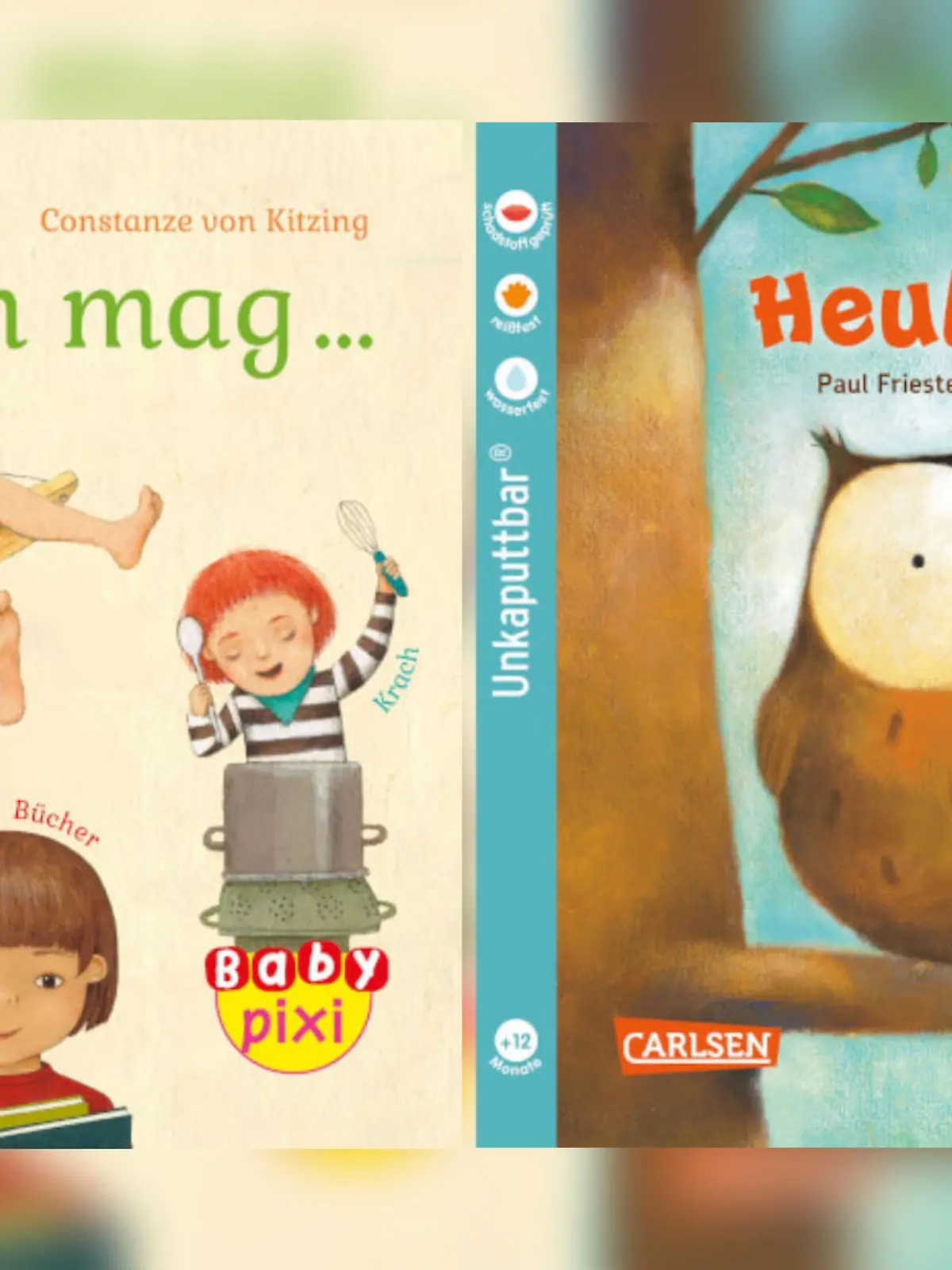 Der Carlsen Verlag ruft jetzt zwei seiner Titel einer Pixi Reihe zurück. Der Grund: Eine zu hohe Menge des krankheitserregenden Inhaltsstoffes Bisphenol.