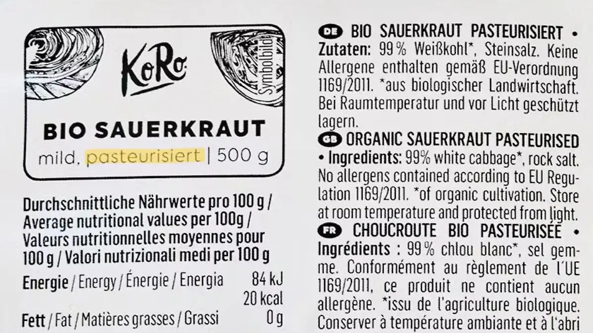 Inhaltsangabe Sauerkraut Koro