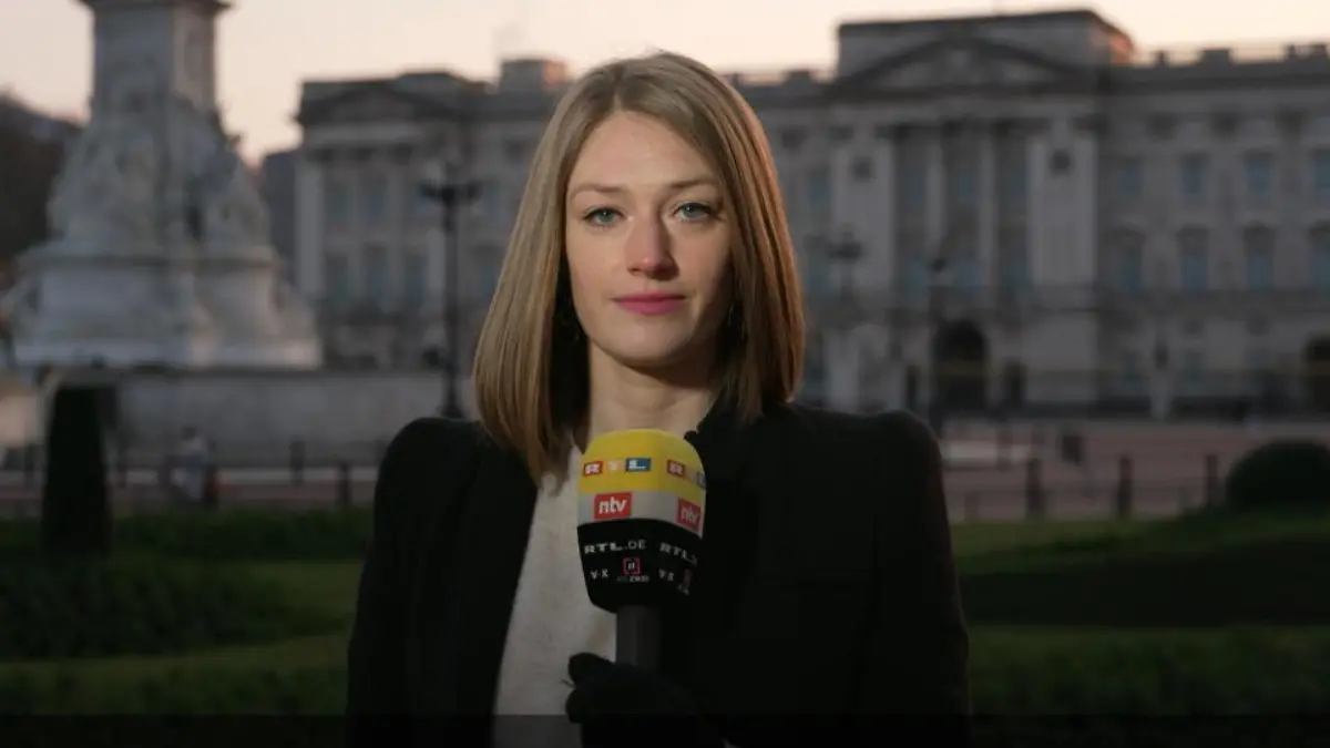 RTL-Reporterin Katharina Delling in London