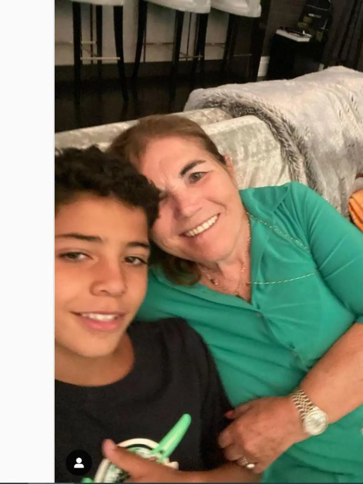 Cristiano Ronaldos Mutter postet ein vielsagendes Bild Enkel und Sohn