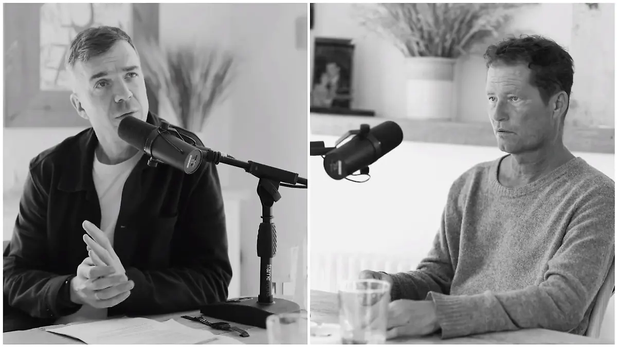 Matze Hielscher und Til Schweiger im Podcast "Hotel Matze"
