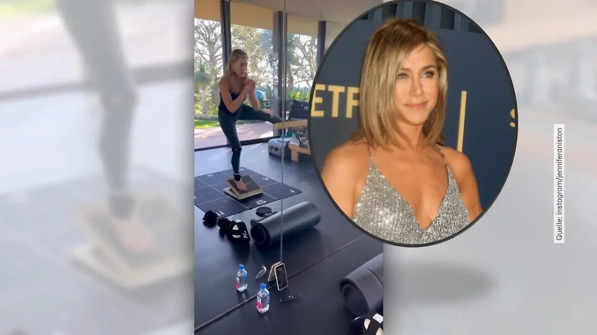 Mit diesem Workout hält Jennifer Aniston sich fit! Wie schafft sie das?