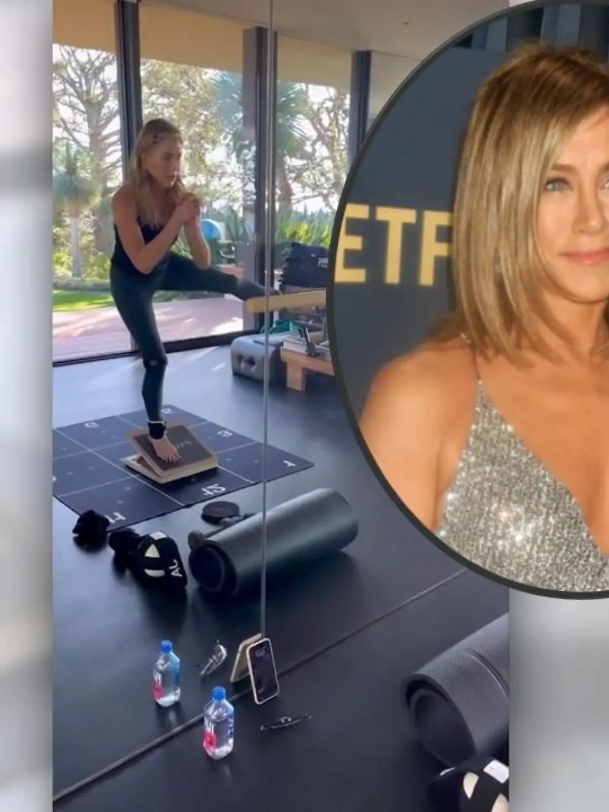 Einmal so aussehen wie Jennifer Aniston!

Davon träumen wohl viele Frauen. Die 55-Jährige sieht immer noch absolut klasse aus. Eines ihrer Geheimnisse: ihr Fitnessprogram! Das sieht aus wie Pilates – heißt aber PVolve. Wir verraten im Video, was dahintersteckt.