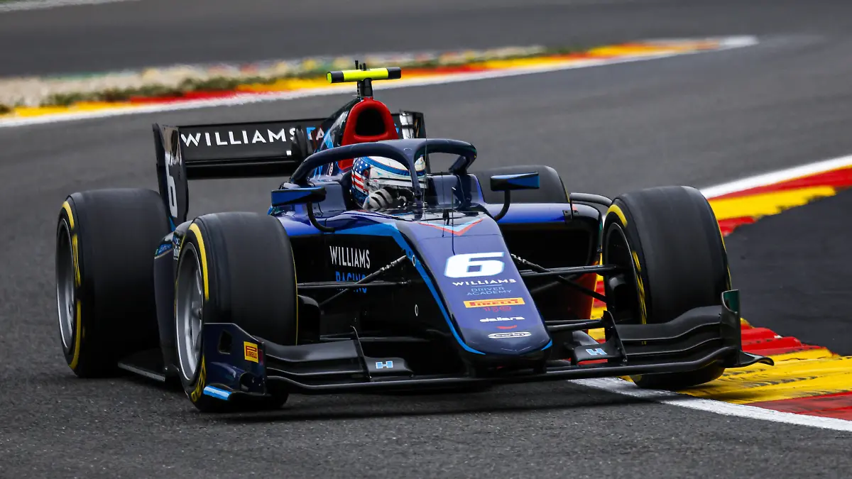 06 SARGEANT Logan usa, Carlin, Dallara F2, action during the 11th round of the 2022 FIA Formula 2 Championship, from August 26 to 28, 2022 on the Circuit de Spa-Francorchamps, in Francorchamps, Belgium - AUTO - FORMULA 2 2022 - BELGIUM DPPI/Panoramic PUBLICATIONxNOTxINxFRAxITAxBEL 03322018__DEL9647.JPG_