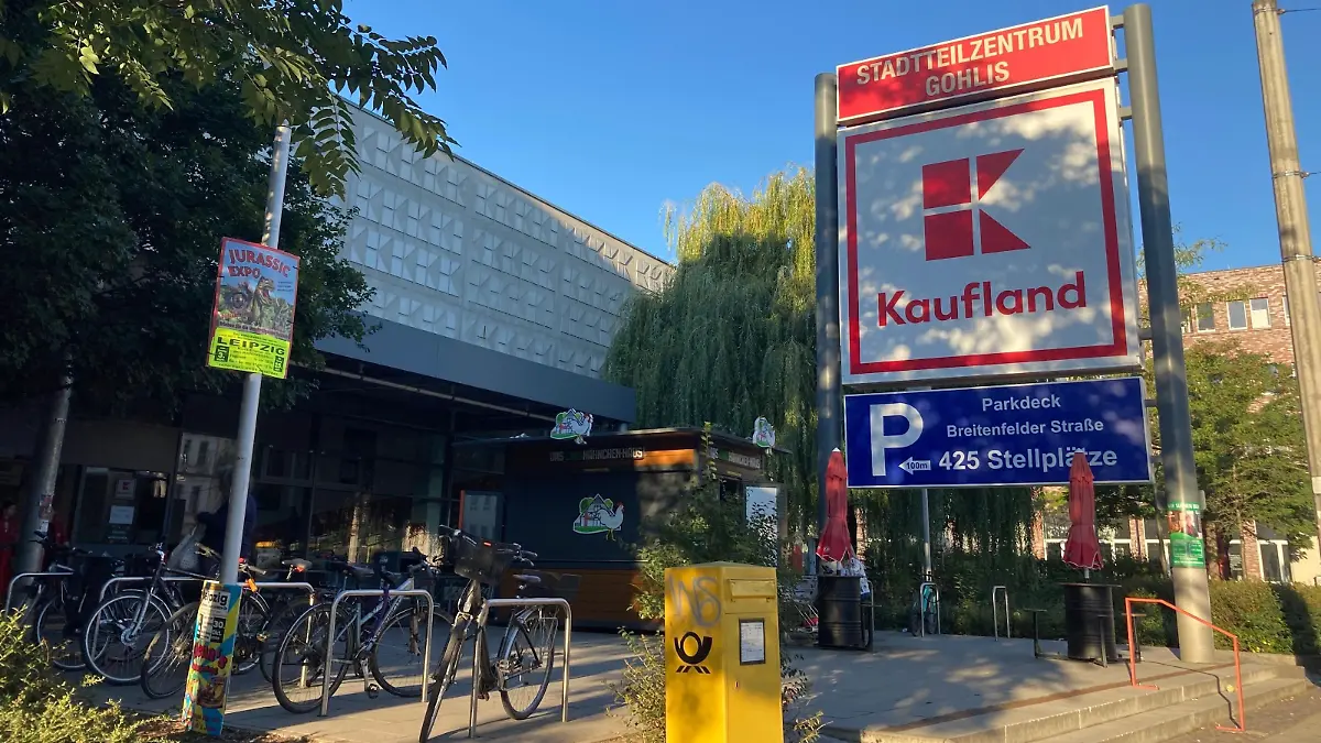 Hier soll das Baby in Leipzig verschwunden sein.