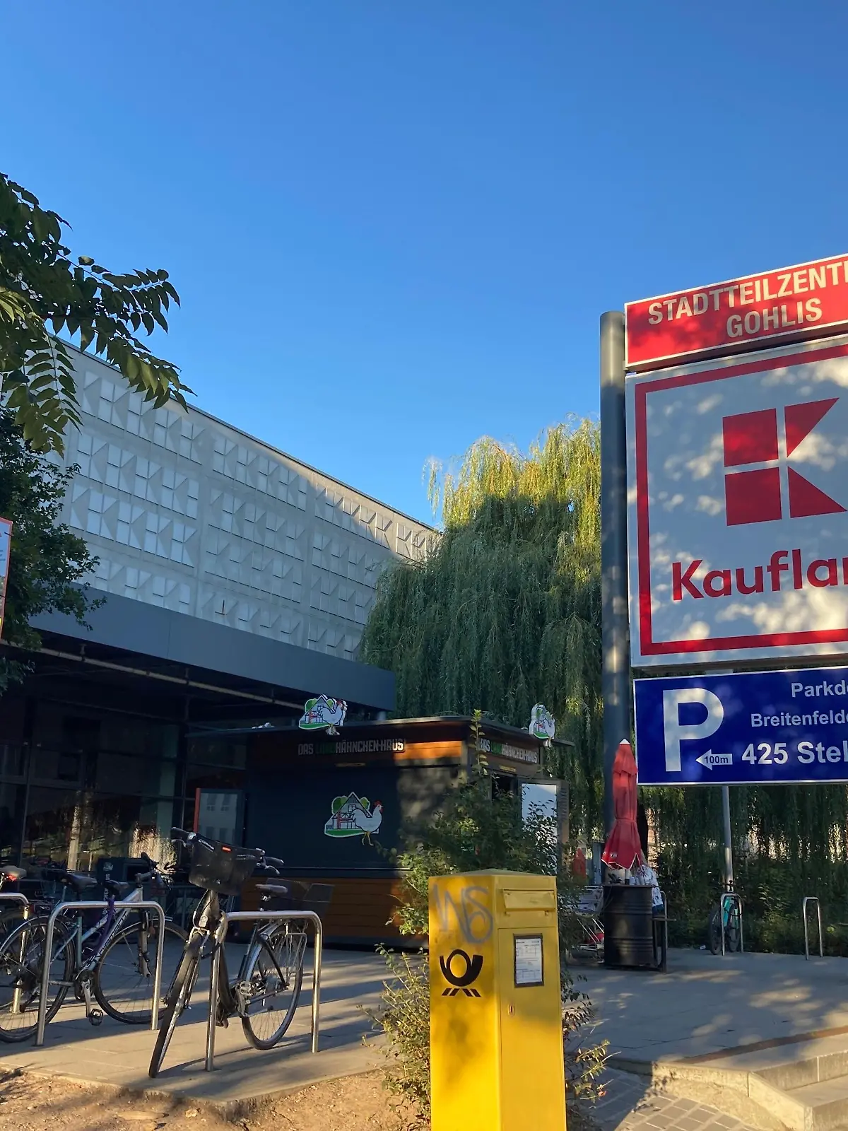 Hier soll das Baby in Leipzig verschwunden sein.