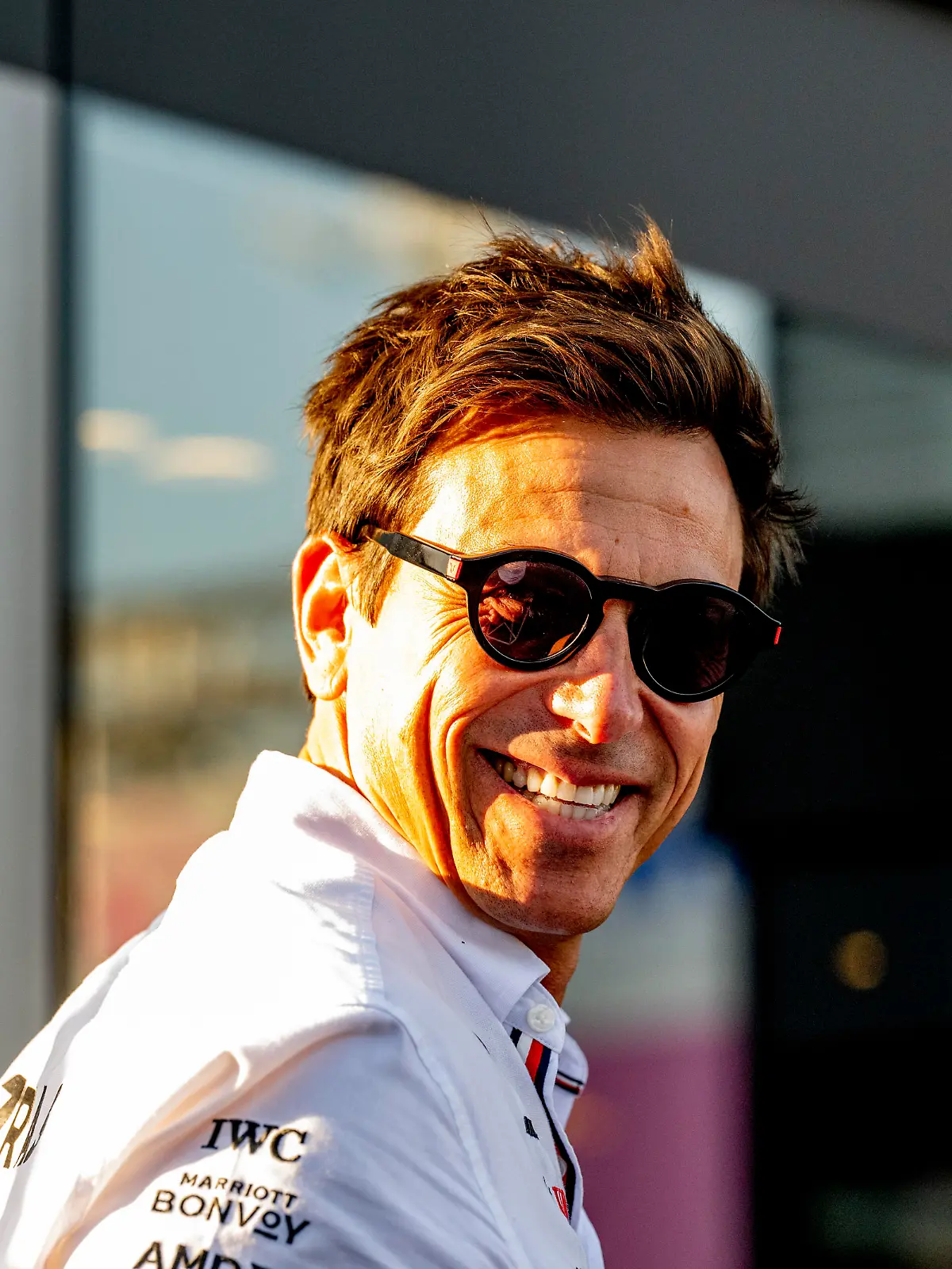ZANDVOORT - Mercedes team boss Toto Wolff on the Zandvoort circuit / Robin Utrecht