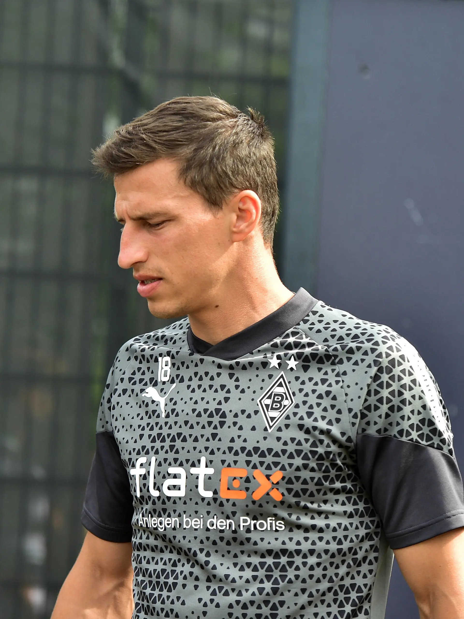 19.07.2023 Moenchengladbach Fussball, Herren, Saison 2023/2024, Training Borussia Moenchengladbach Stefan Lainer Gladbach DFL regulations prohibit any use of photographs as image sequences and/or quasi-video. Borussia-Park NRW Deutschland *** 19 07 2023 Moenchengladbach football, men, season 2023 2024, training Borussia Moenchengladbach Stefan Lainer Gladbach DFL regulations prohibit any use of photographs as image sequences and or quasi video Borussia Park NRW Germany