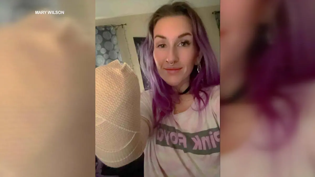 Marys linke Hand war nicht mehr zu retten,