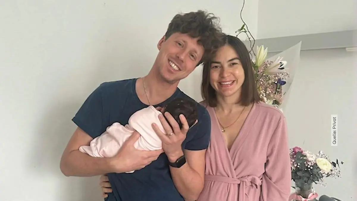 Renatas und Valentins Freude ist nicht zu überhören