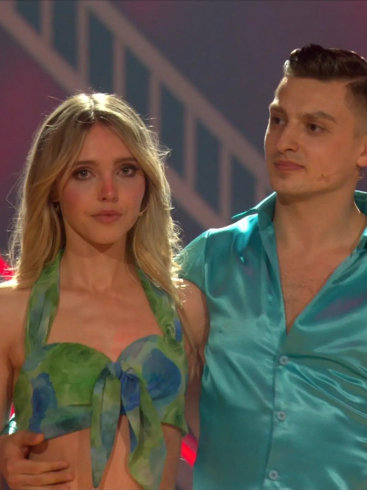 Lina Larissa Strahl und Zsolt Sándor Cseke müssen in Show 4 von "Let's Dance" das Tanzparkett verlassen.