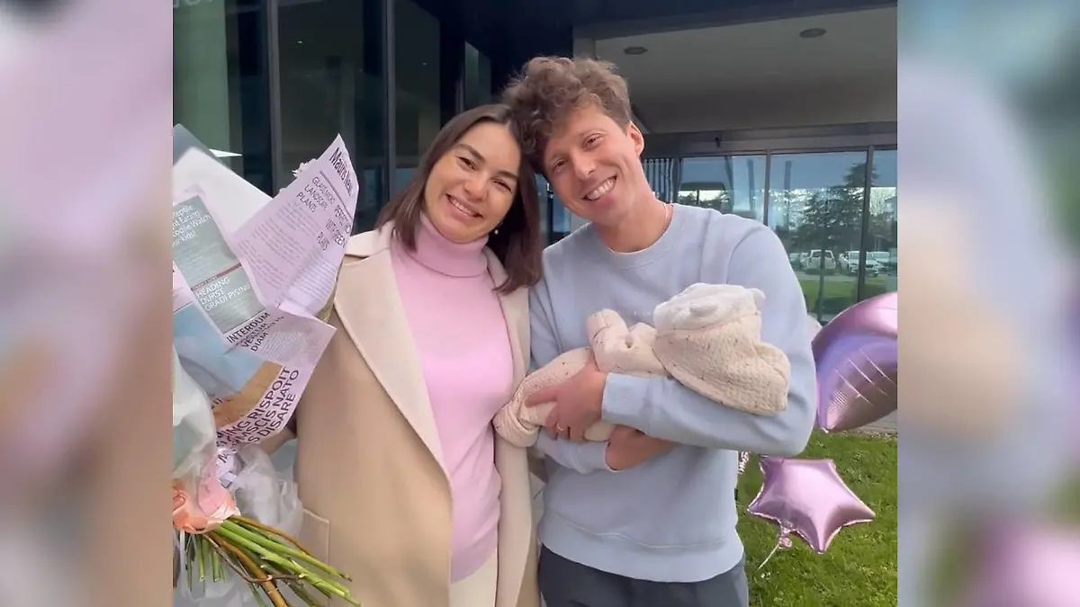 Glücklicher geht es wohl kaum! Renata und Valentin strahlen um die Wette.