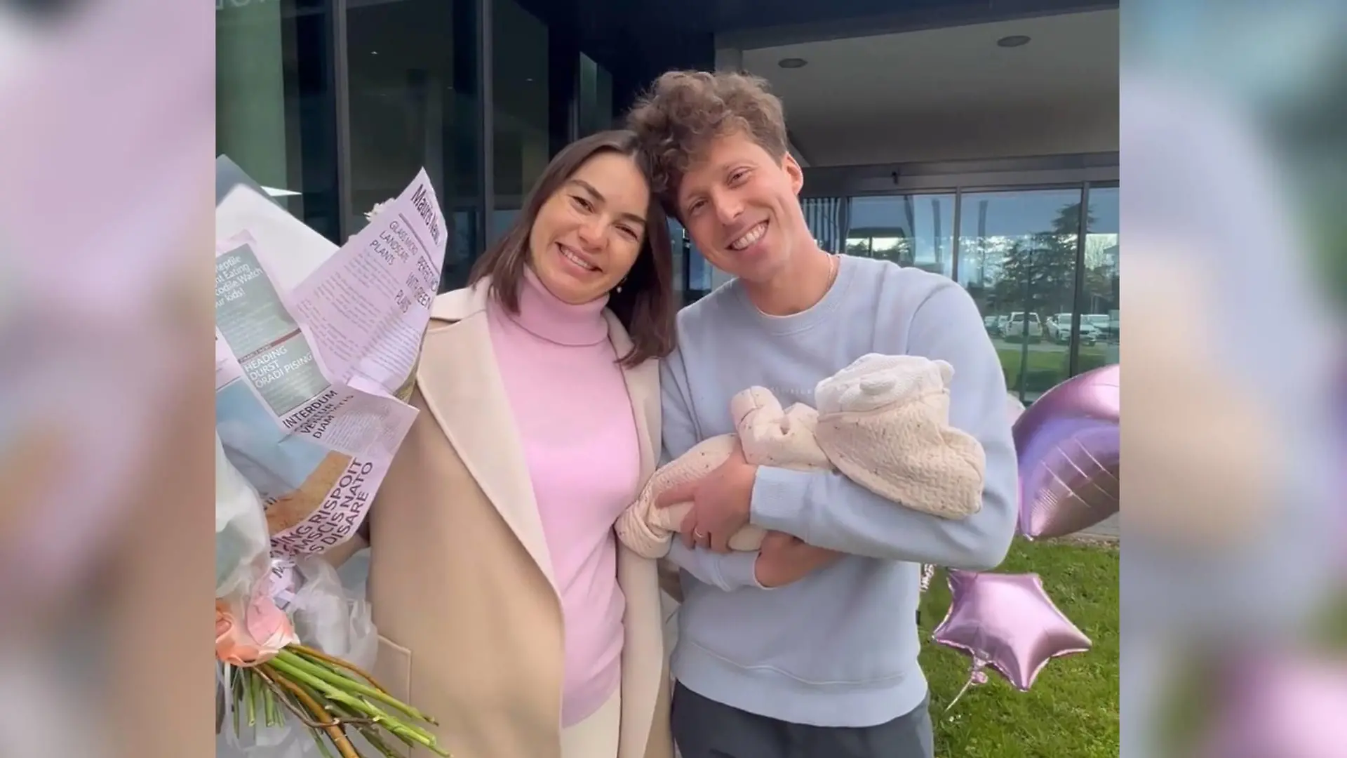 Glücklicher geht es wohl kaum! Renata und Valentin strahlen um die Wette.
