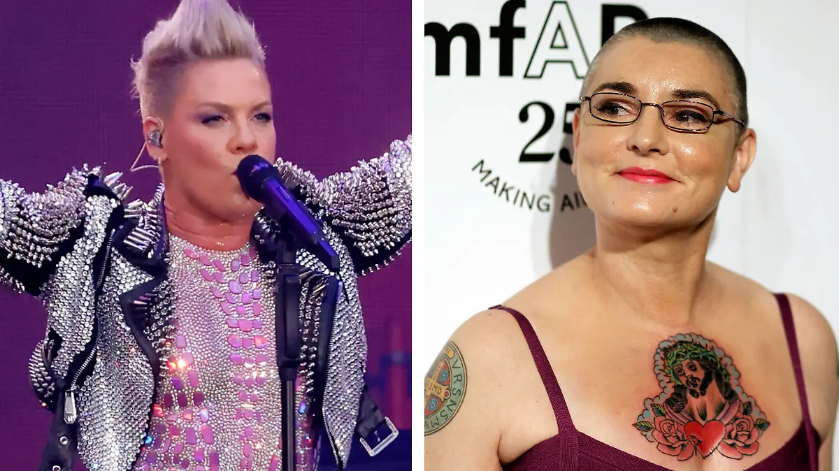 Pink performt bei einem Konzert Sinéad O'Connors Mega-Hit "Nothing Compares 2 U".