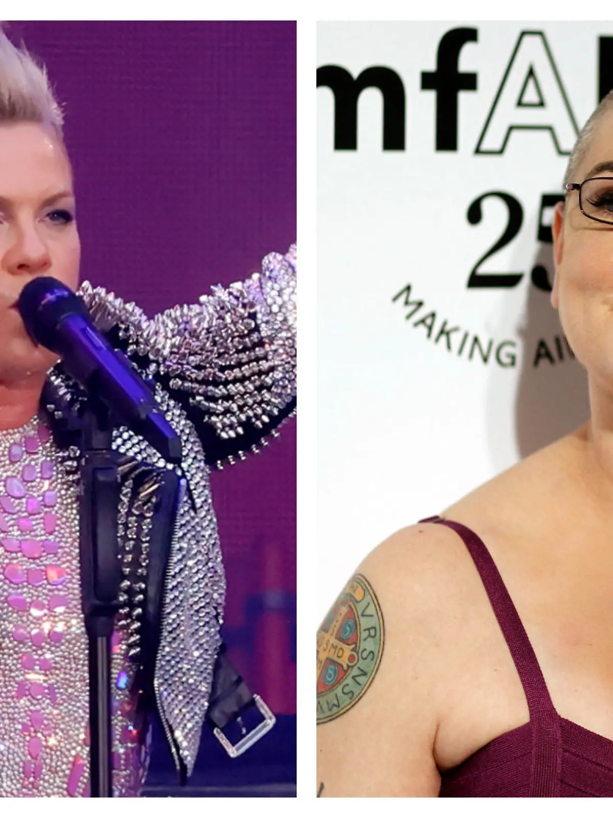 Pink performt bei einem Konzert Sinéad O'Connors Mega-Hit "Nothing Compares 2 U".