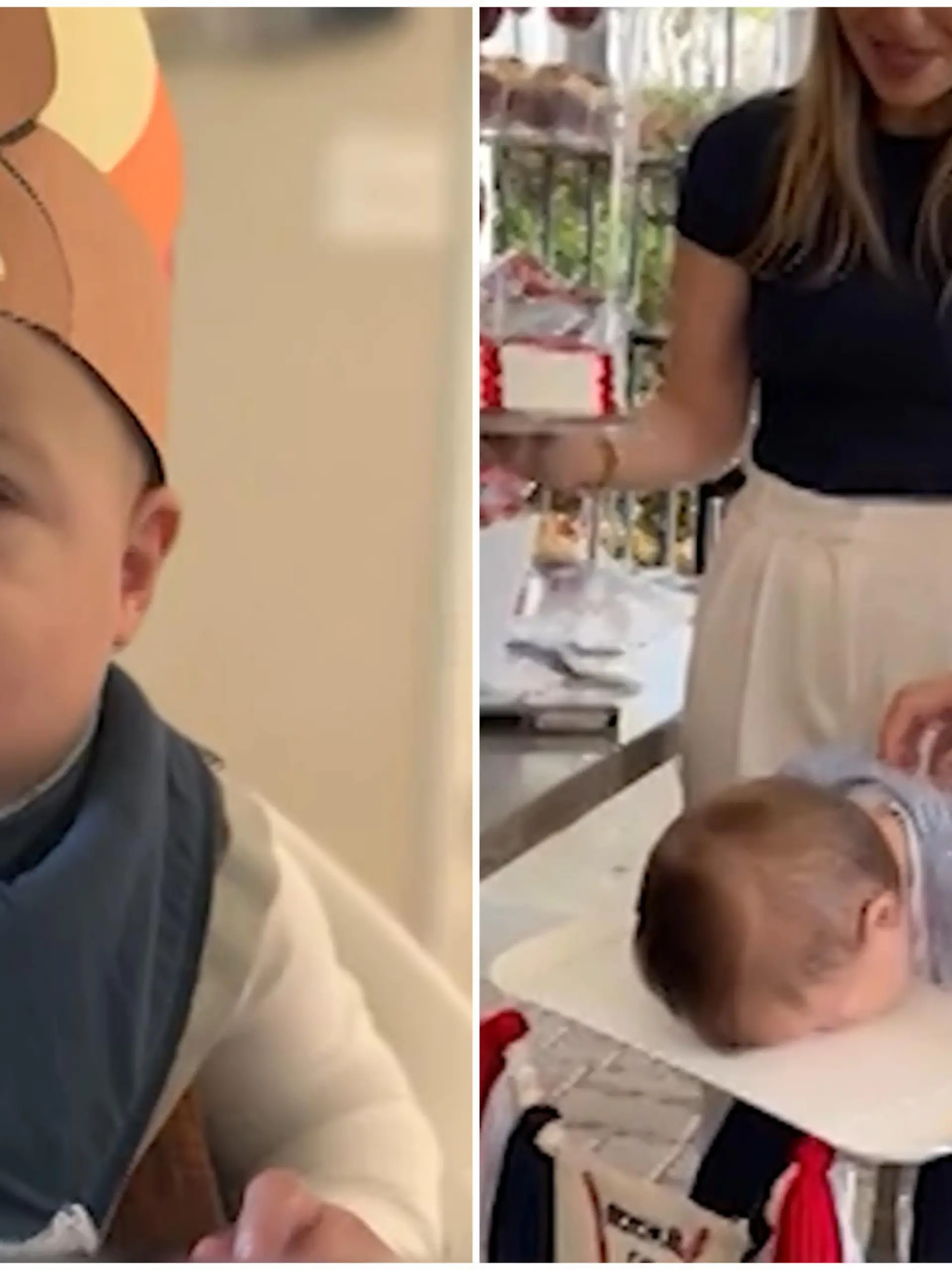 Monica und Collin Pearson schmeißen eine große Party für den ersten Geburtstag ihres Babys Teddy. Alles ist festlich geschmückt, doch während die Gäste für Teddy singen, zeigt er sich völlig unbeeindruckt. Die süßen Bilder gibt's im Video.