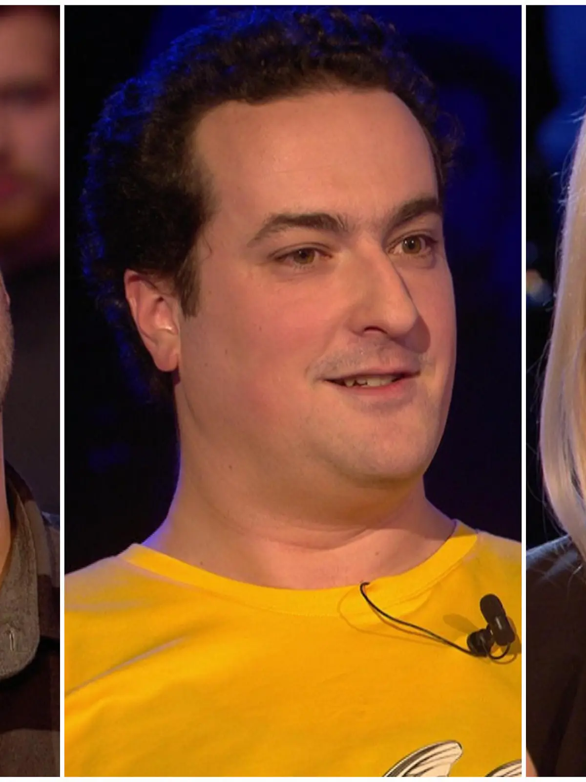 Günther Jauchs „Wer wird Millionär?“-Kandidaten am 25. März: Rouven Kummer, David Felsch und Jennifer Metz.