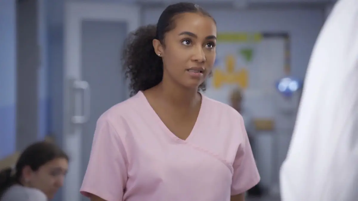 Imani sagt Dr. Bach, dass sie Ärztin ist AWZ-Folge vom 21.09.22