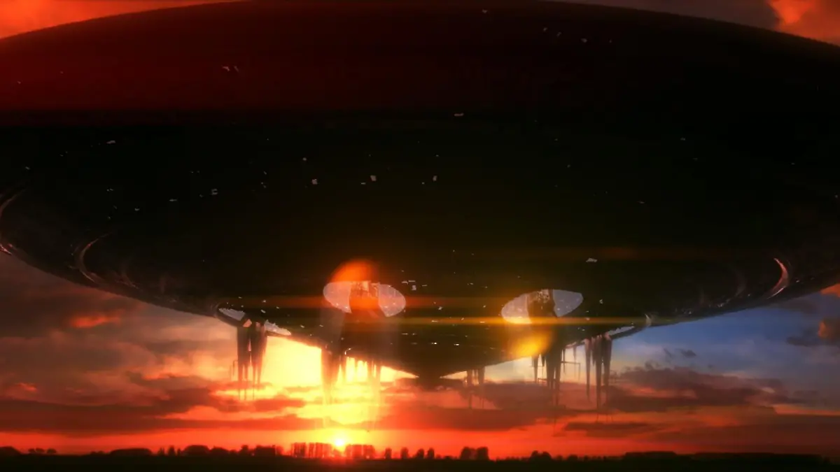 In der Stadt fängt die Erde an zu beben, grelles Licht scheint durch die Fenster der Häuser und riesige Ufos verdunkeln den Himmel. Woher kommt der unbekannte Besuch?