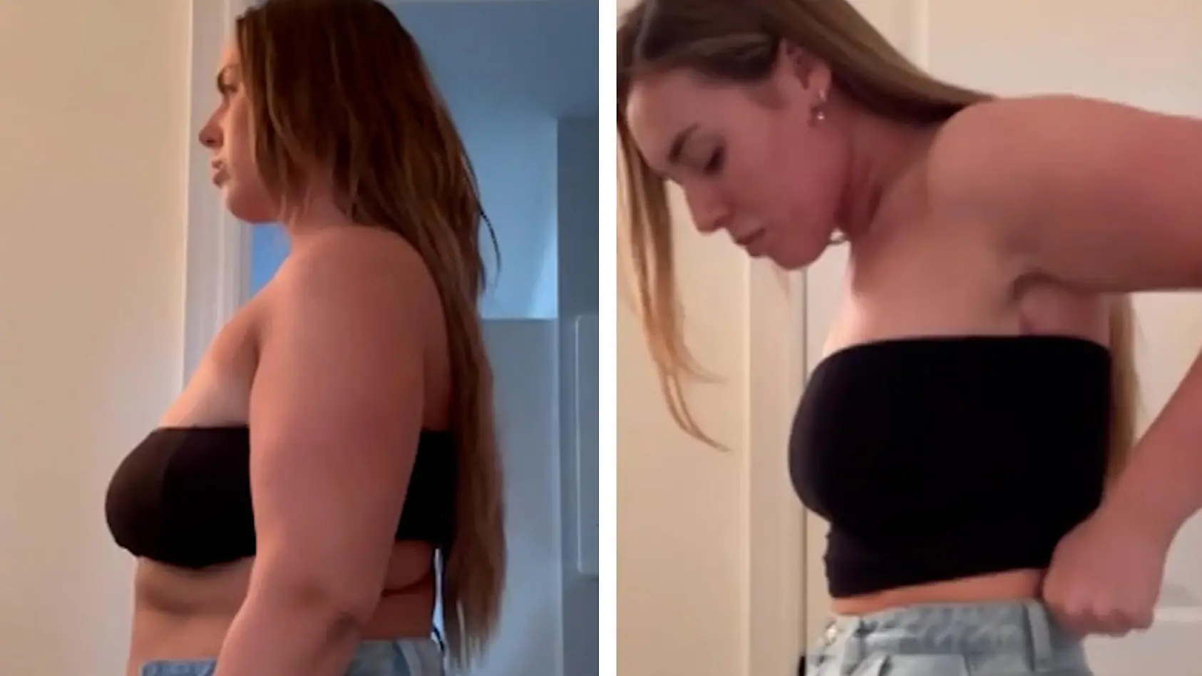 Frau nimmt in einem Jahr 40 Kilo ab