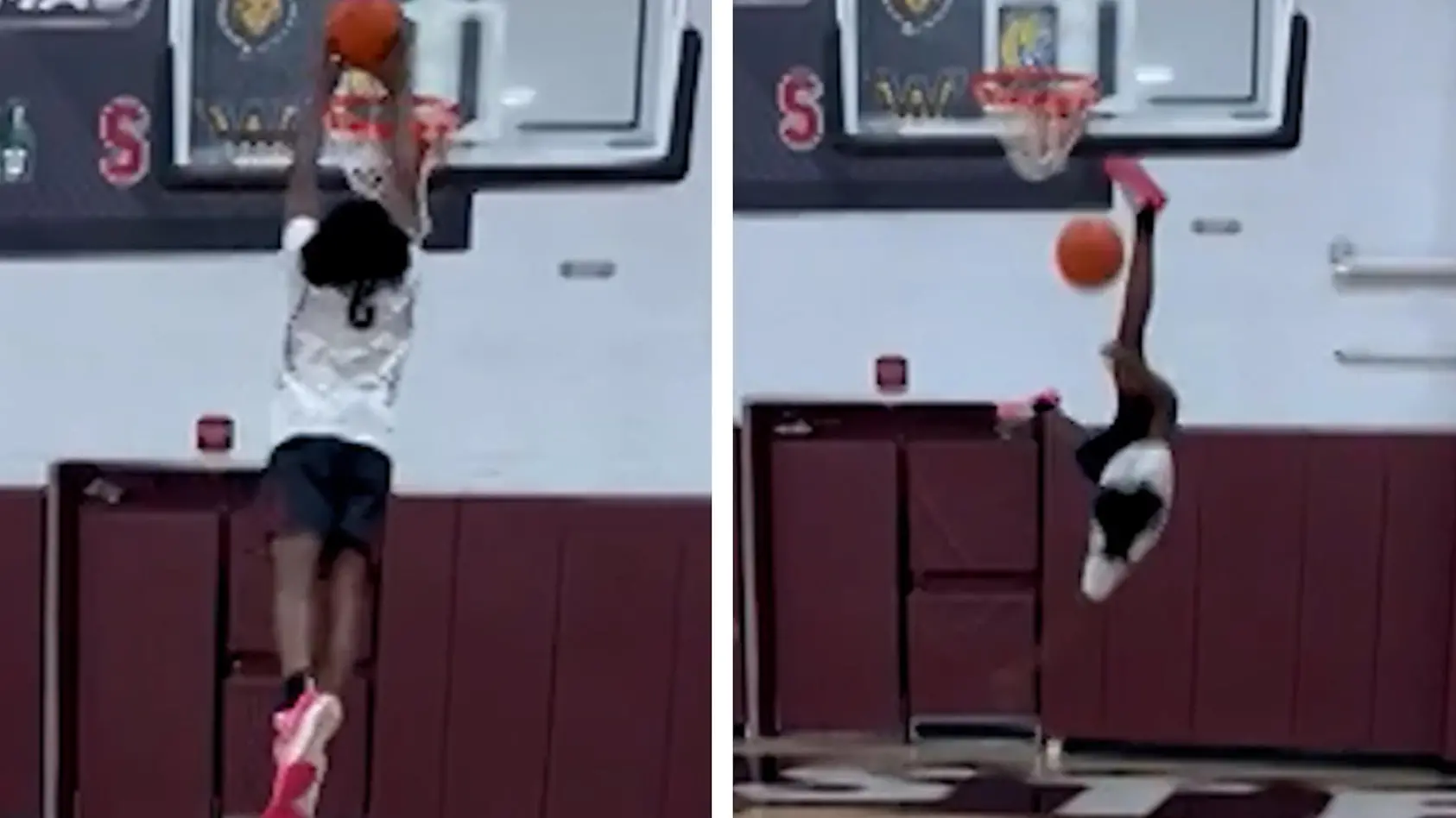 Dunking-Versuch geht voll daneben