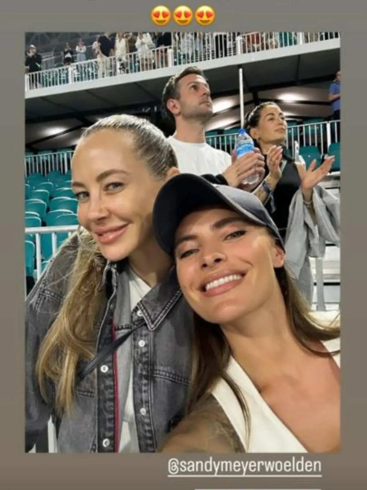 Sophia Thomalla und Sandy Meyer-Wölden auf den Miami Open