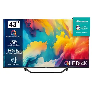 Hisense 43A7KQ QLED TV (Flat, 43 Zoll / 109 cm)