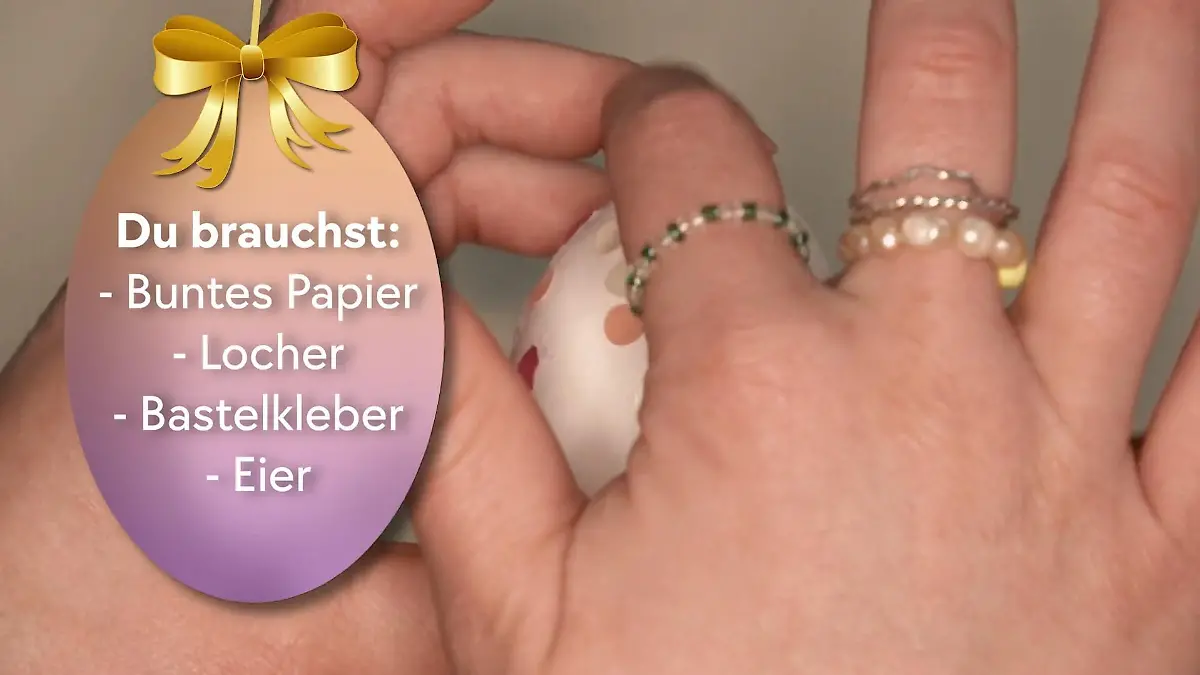 Ostereier mal anders dekoriert