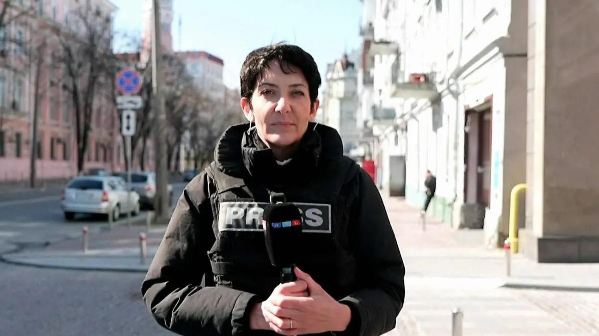 20.03.2022: RTL-Reporterin Kavita Sharma in Kiew, Ukraine

+++ Die Verwendung des sendungsbezogenen Materials ist nur mit dem Hinweis und Verlinkung auf RTL+ gestattet. +++