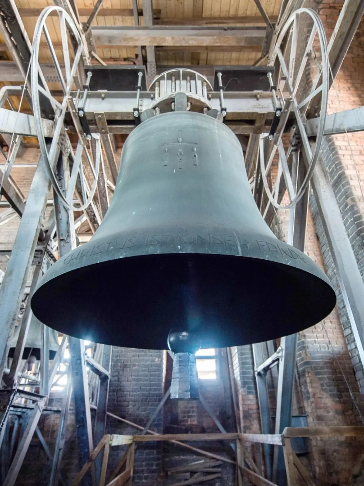 Die Kirchenglocke der Marktkirche. (Illustration)