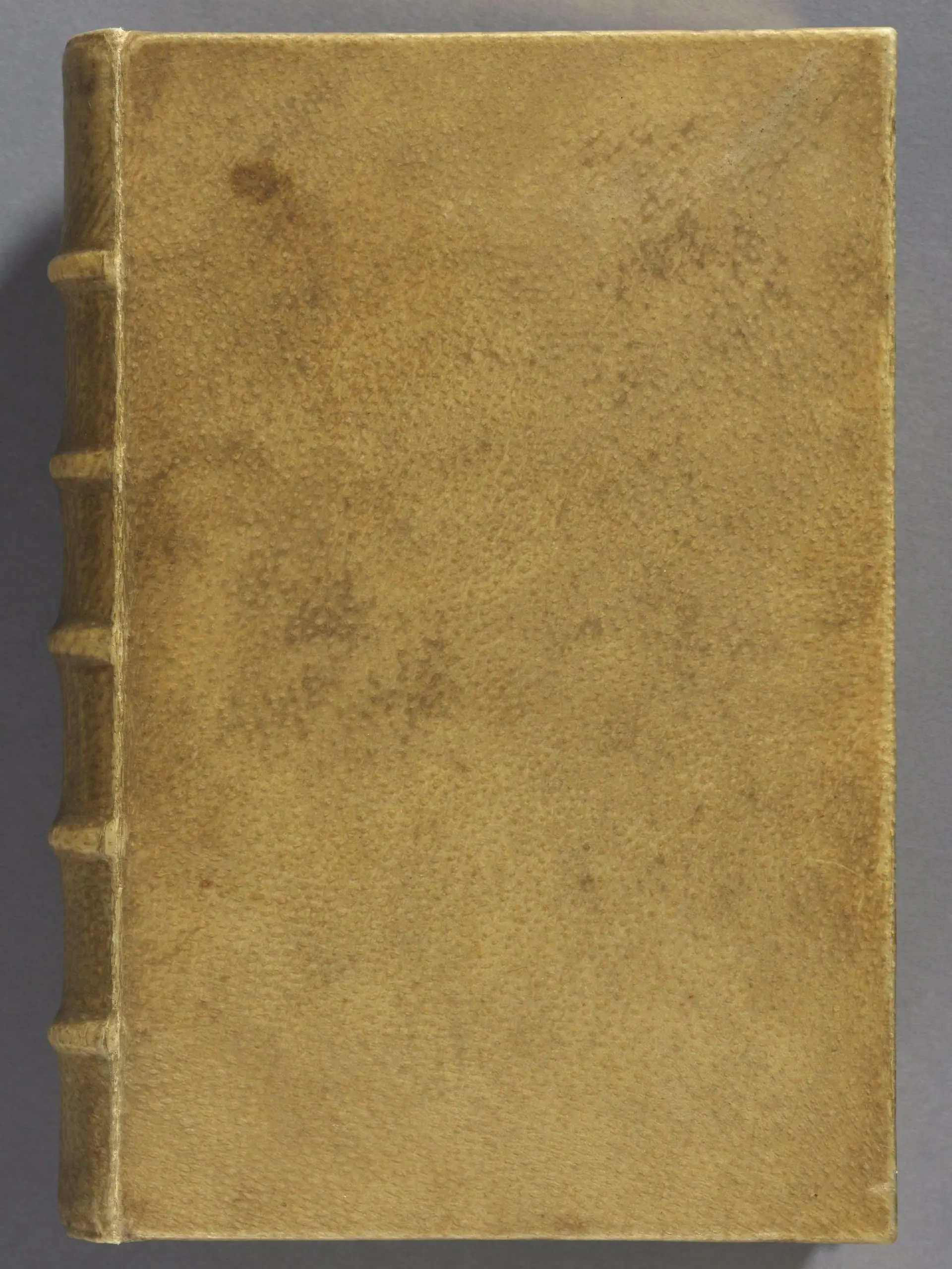 epa04246612 An undated handout image provided by the Houghton Library at Harvard University in Cambridge, Massachusetts, USA on 09 June 2014 shows the front cover of a copy of 'Des destinees de l'ame' (On the Destiny of the Soul) by French author Arsene Houssaye (1815-1896) from the library's collection. According to media reports, Harvard University scientists have confirmed that the 19th century book was alsmost certainly bound in human skin. EPA/HOUGHTON LIBRARY, HARVARD UNIVERSITY / HANDOUT EDITORIAL USE ONLY IN CONNECTION TO THE REPORTING ON THE STORY +++ MANDATORY CREDIT +++ HANDOUT EDITORIAL USE ONLY/NO SALES ++