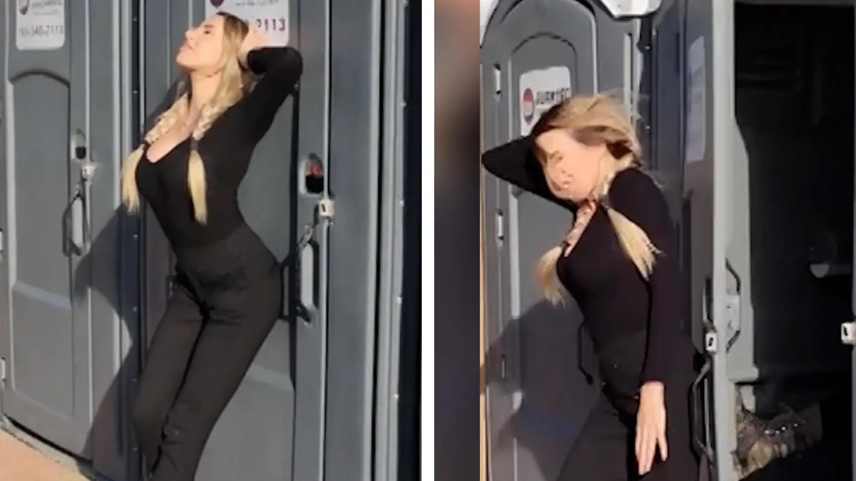 Pose vor Klo nimmt abruptes Ende