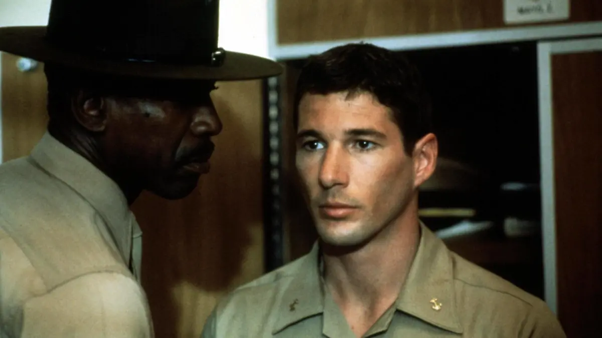 Louis Gossett Jr. und Richard Gere in "Ein Offizier und Gentleman"